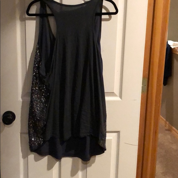 Grey Sequence tank top - Picture 2 of 3